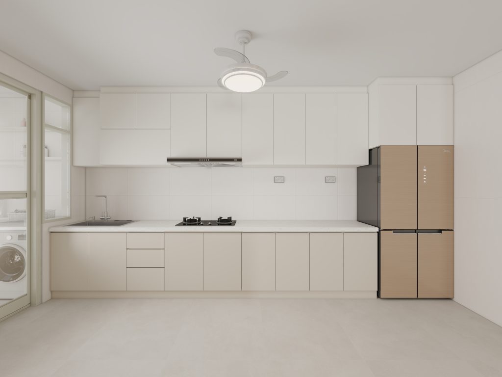 Pasir Ris Costa Grove 5-Room  Design A (Kitchen, Master Bedroom, and Bathroom Cabinets)