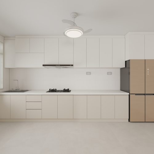 Pasir Ris Costa Grove 5-Room  Design A (Kitchen, Master Bedroom, and Bathroom Cabinets)
