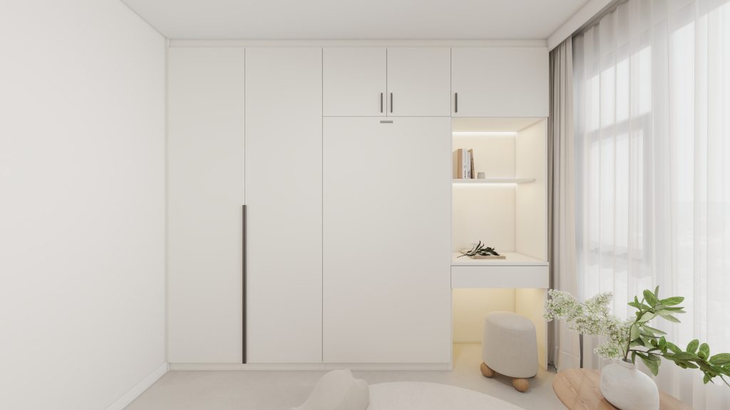 Bedroom 2 Casement Wardrobe  (9.5  feet)