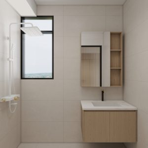 Common Bathroom Top & Bottom Cabinets (5 feet)