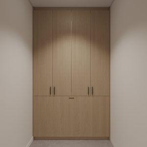 Bomb Shelter Full Height Space Saving Beds with Storage Cabinet (4.5 feet)