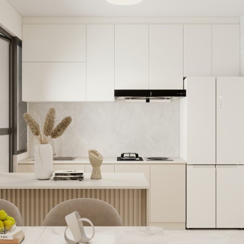 Pasir Ris Costa Grove 4-Room  Design A (Kitchen, Master Bedroom, and Bathroom Cabinets)