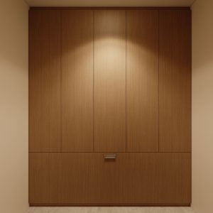 Bomb Shelter Full Height Space Saving Beds with Storage Cabinet (7 feet)