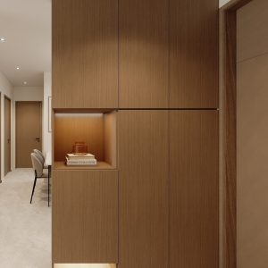 Foyer Full Height Shoes Cabinet  (4.5 feet)