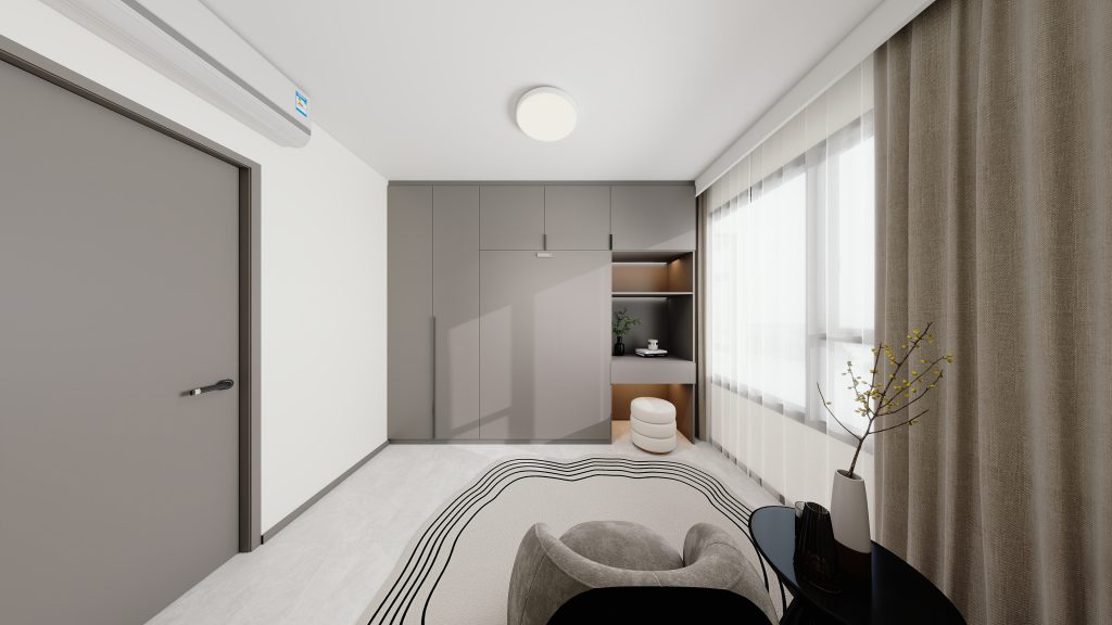 Bedroom 2 Casement Wardrobe  (9  feet)