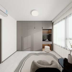 Bedroom 2 Casement Wardrobe  (9  feet)