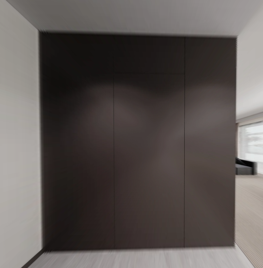 Feature Wall of Bomb Shelter with Tic-Tac Door