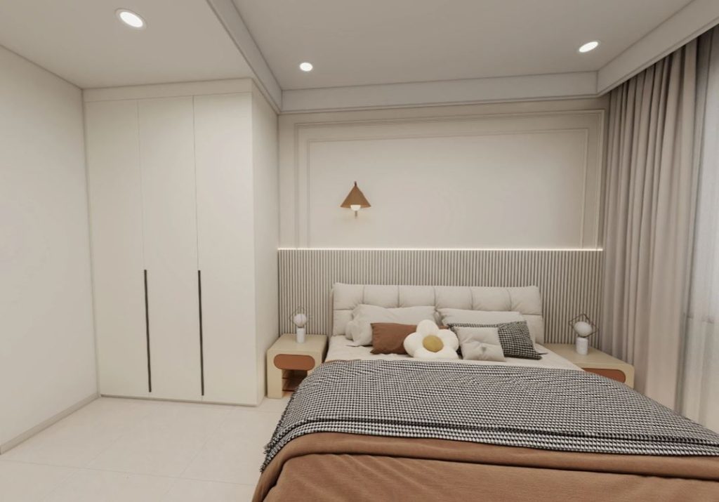 Tengah Garden Bloom 4-Room Design A (Kitchen, Master Bedroom, and Bathroom Cabinets)