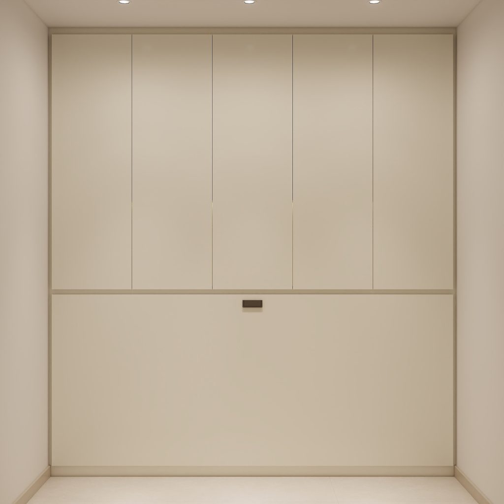 Bomb Shelter Full Height Space Saving Beds with Storage Cabinet (7 feet)