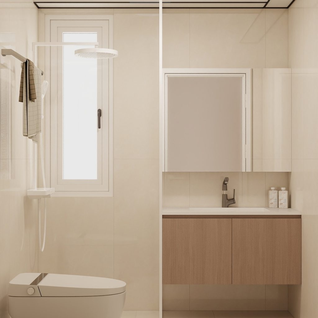 Common Bathroom Top & Bottom Cabinets (5 feet)