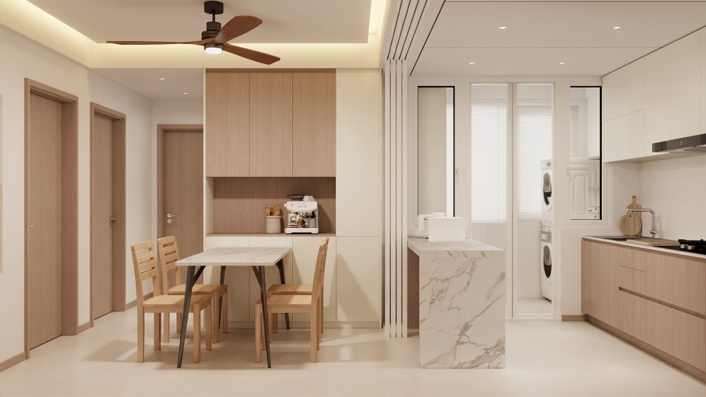 Kitchen Island Aluminium Frame Folding Window and Door (10 feet)