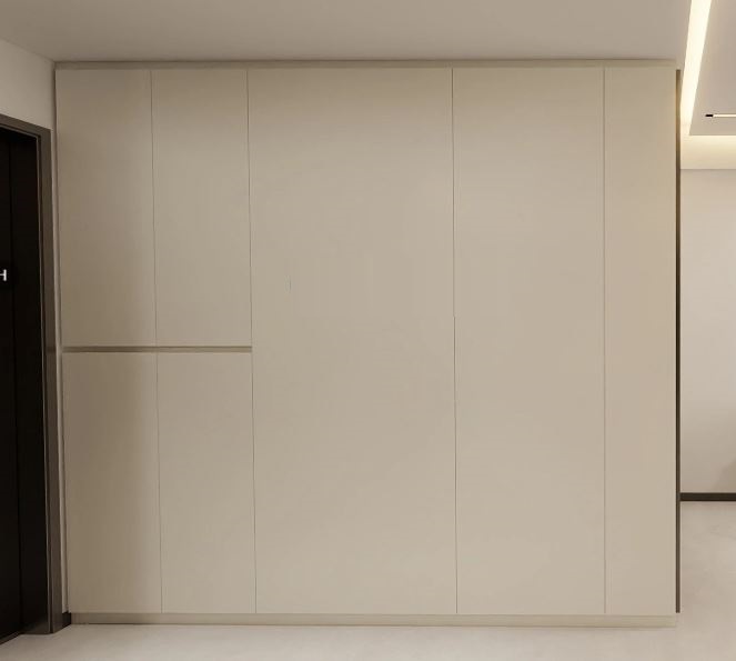 Foyer Full Height  storage Cabinet & Feature Wall