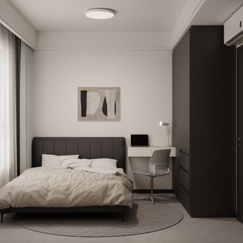 Bedroom 1 Casement Wardrobe (6 feet)