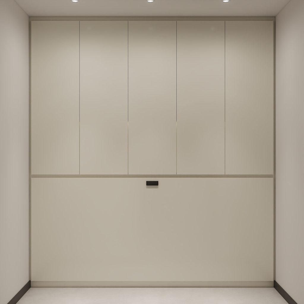 Bomb Shelter Full Height Space Saving Beds with Storage Cabinet (7 feet)