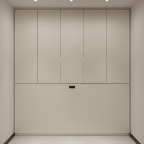 Bomb Shelter Full Height Space Saving Beds with Storage Cabinet (7 feet)