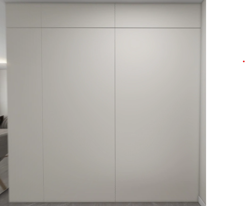 Feature Wall of Bomb Shelter with Tic-Tac Door