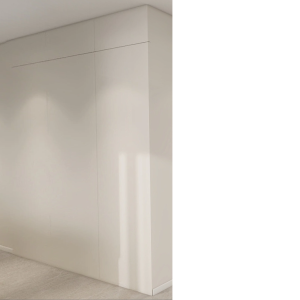Feature Wall of Bomb Shelter with Tic-Tac Door