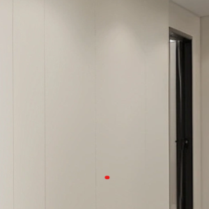 Feature Wall of Bomb Shelter with Tic-Tac Door