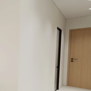 Feature Wall of Bomb Shelter with Tic-Tac Door