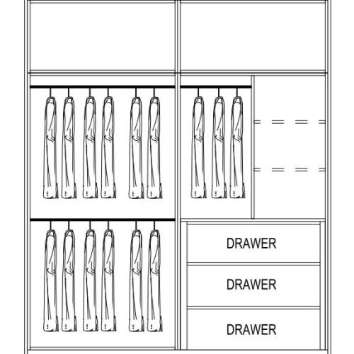 Canberra Vista 2-Room Design C (Kitchen, Master Bedroom, and Bathroom Cabinets)