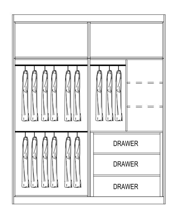 Canberra Vista 2-Room Design C (Kitchen, Master Bedroom, and Bathroom Cabinets)